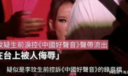 艺人爆料好声音视频,艺人爆料视频曝光惊人内幕
